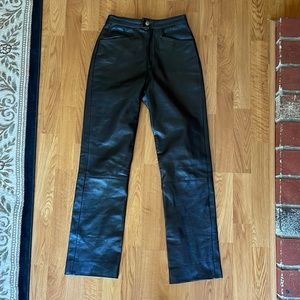 Wilson’s The Leather Experts : 100 percent leather pants size 2